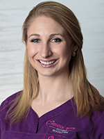 Staff member Amanda