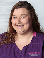 Staff member Ashley