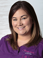 Staff member Carrie