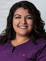 Staff member Leslie