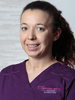 Staff member Samantha