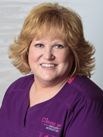 Staff member Vicki