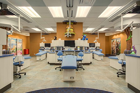 Pediatric Dental Associates Morristown TN Exam Room Center