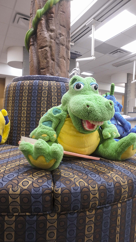 Alligator toy